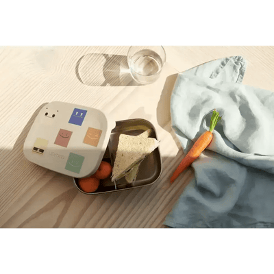 Liewood Arthur Lunchbox Smiley - Sandy - Studio Play