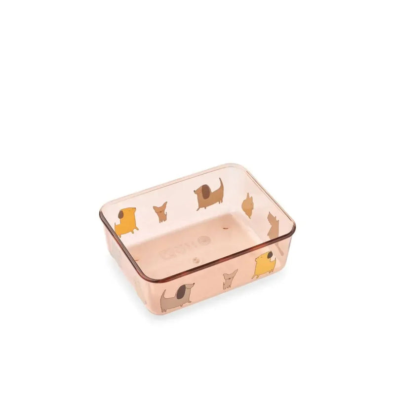 Liewood Arthur Snackbox Tritan Cats & Dogs - Studio Play