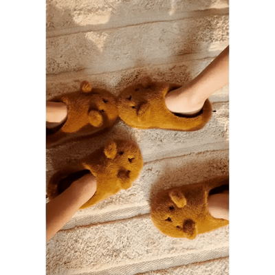 Liewood Aviaja Beer Slippers Golden Caramel - Studio Play