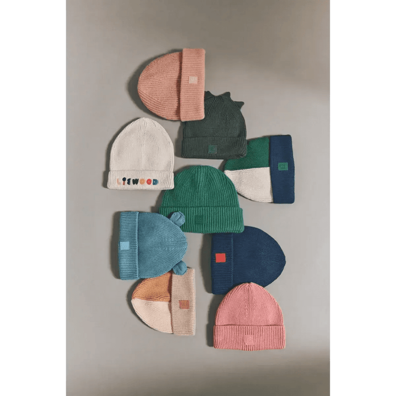 Liewood Baby Gino Dino Beanie Hunter Green - Studio Play