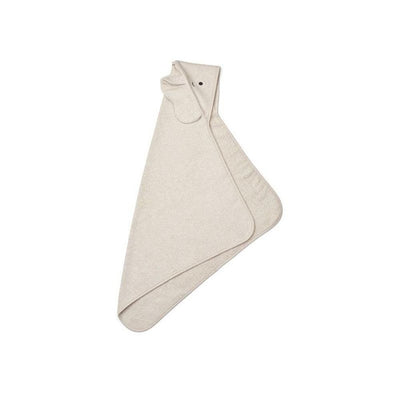Liewood Baby Handdoek Albert Elephant Hooded Towel Sandy - Studio Play