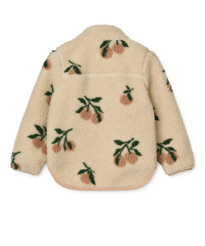 Liewood Baby Nolan Pile Jacket Peach Sea Shell