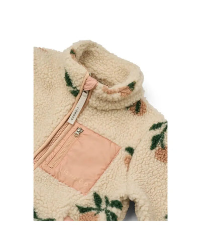 Liewood Baby Nolan Pile Jacket Peach Sea Shell