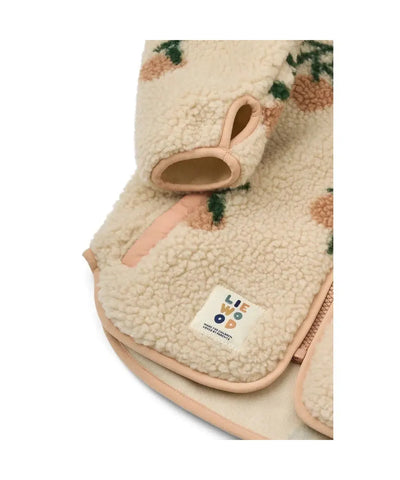 Liewood Baby Nolan Pile Jacket Peach Sea Shell