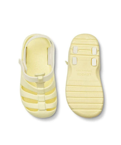 Liewood Beau strap sandal Lemonade/Cloud Cream