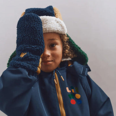 Liewood Bravo Pile Hat Classic Navy Multi Mix