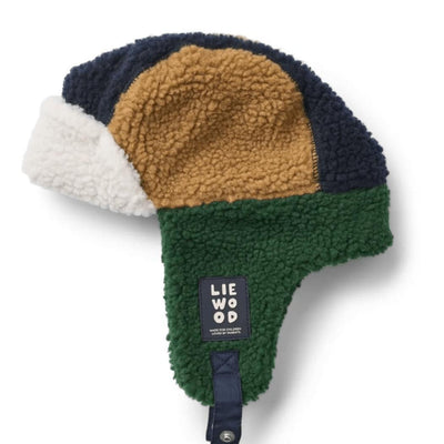 Liewood Bravo Pile Hat Classic Navy Multi Mix
