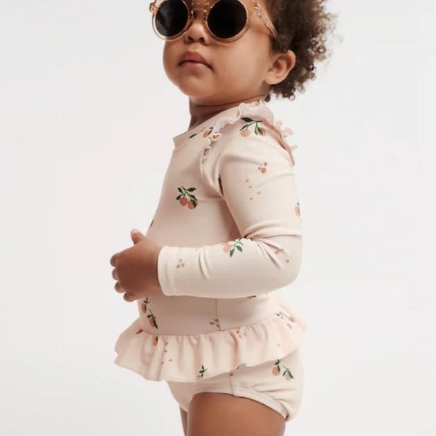 Liewood Darla Mr Bear Sunglasses Rose Transparent