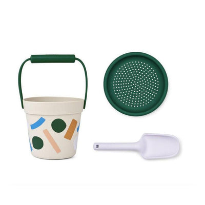 Liewood Elmo Beach Set Paint Stroke - Studio Play