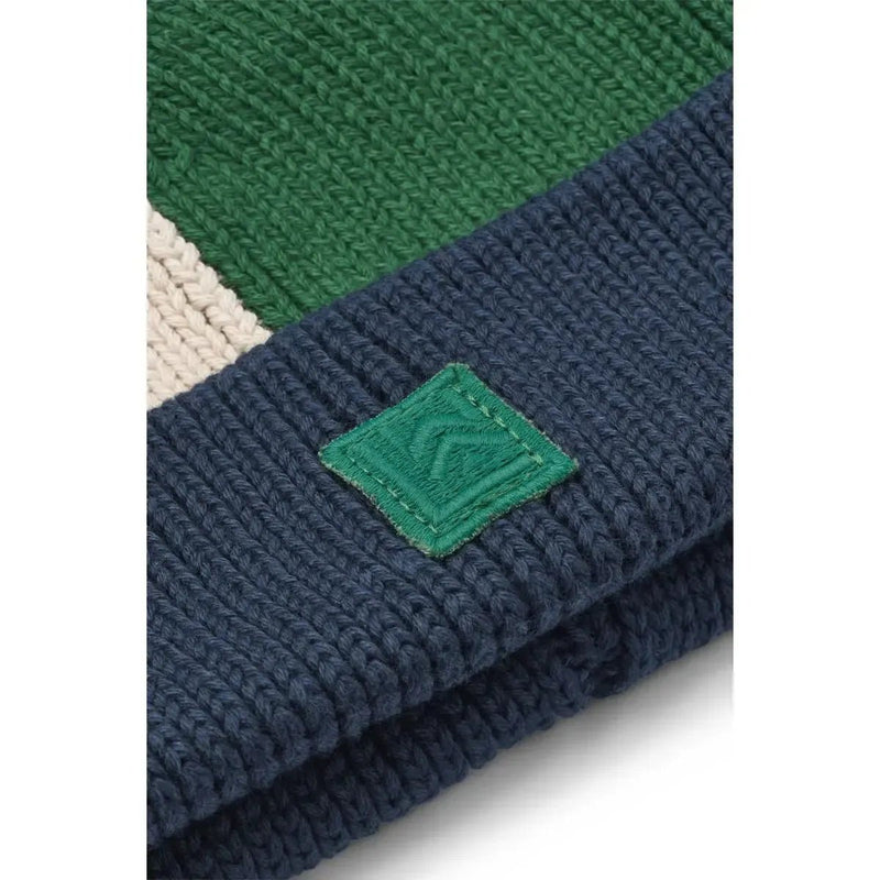 Liewood Ezra Beanie Classic Navy Multimix - Studio Play