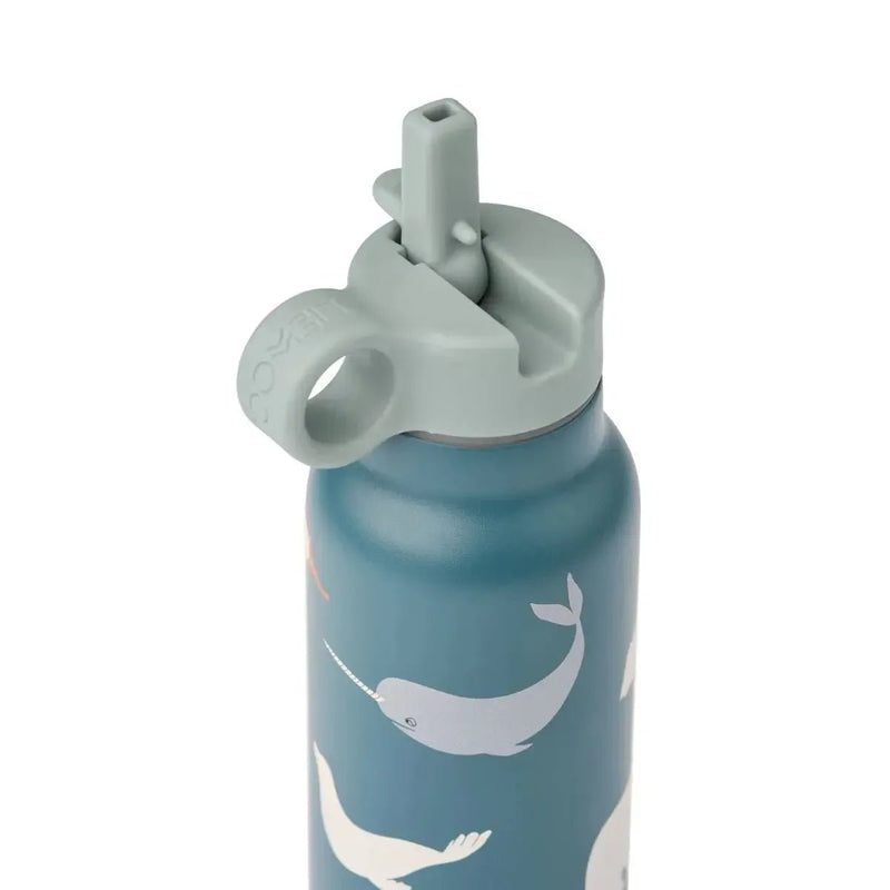 Liewood Falk Water Bottle Arctic Sea/Ocean view (350ml) - Studio Play
