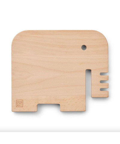 Liewood Hannae Elephant Cutting Board Naturel