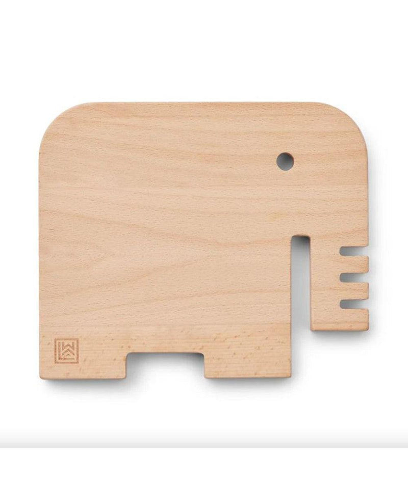Liewood Hannae Elephant Cutting Board Naturel