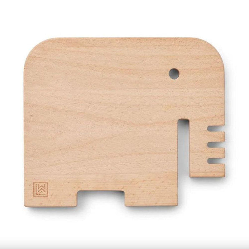 Liewood Hannae Elephant Cutting Board Naturel - Studio Play