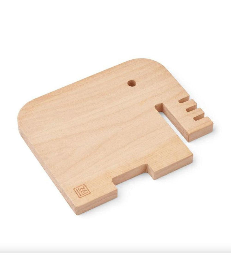 Liewood Hannae Elephant Cutting Board Naturel