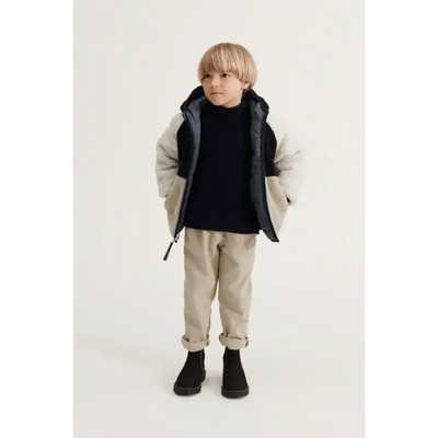 Liewood Jackson Reversible Jacket Whale Blue Multi - Studio Play