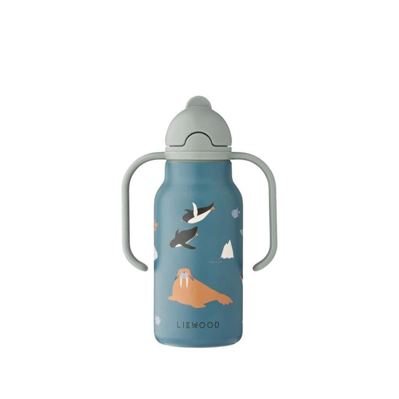 Liewood Kimmie Bottle Arctic Sea/Ocean View (250ml) - Studio Play