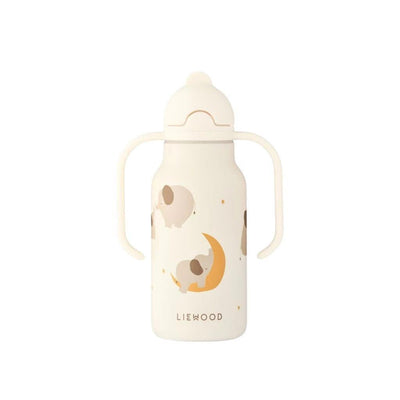 Liewood Kimmie Bottle Elephant/ Creme De La Creme (250ml) - Studio Play