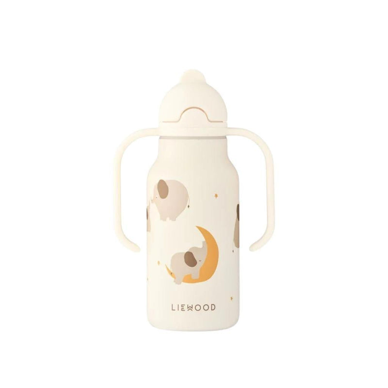 Liewood Kimmie Bottle Elephant/ Creme De La Creme (250ml) - Studio Play