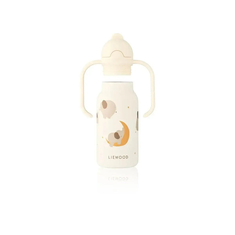 Liewood Kimmie Bottle Elephant/ Creme De La Creme (250ml) - Studio Play