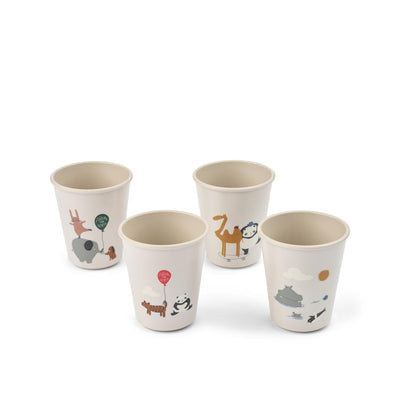 Liewood Lana Cup 4-pack Around The World/Sandy