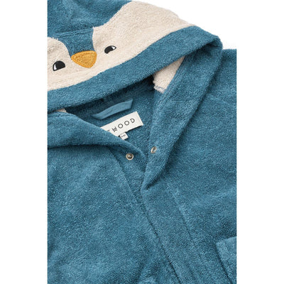 Liewood Lily Penguin Bathrobe - Studio Play