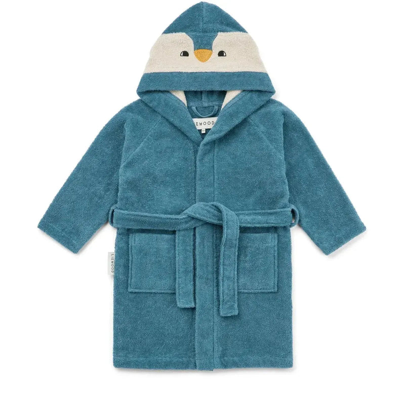 Liewood Lily Penguin Bathrobe - Studio Play