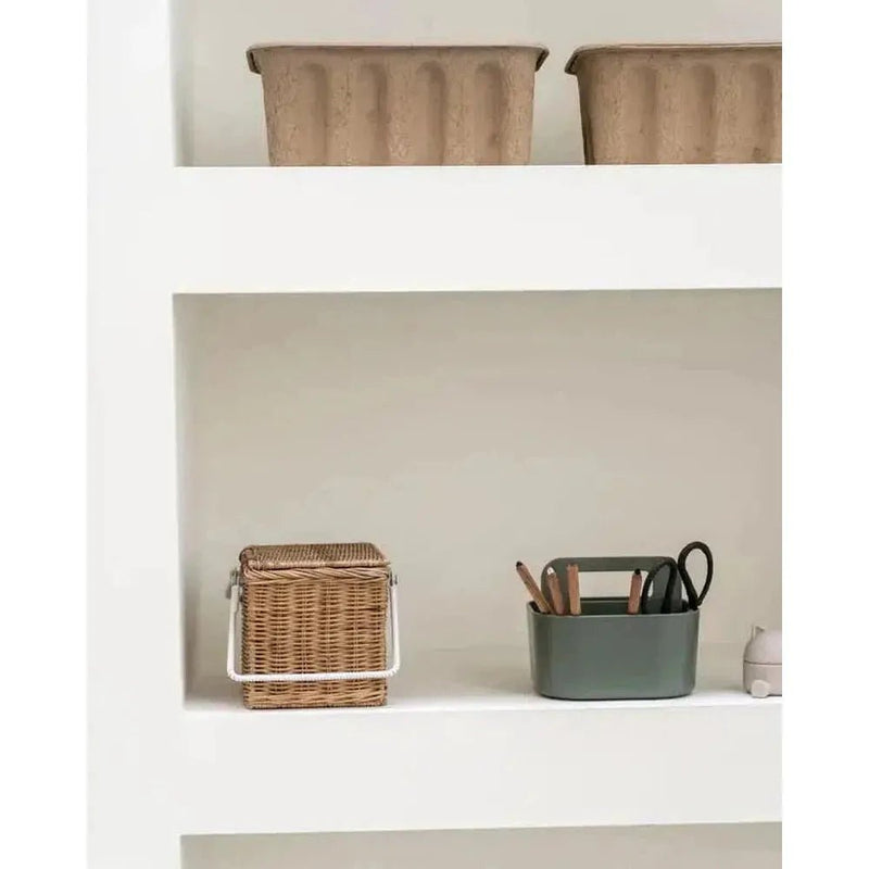 Liewood May Storage Caddy Hunter Faune Green - Studio Play