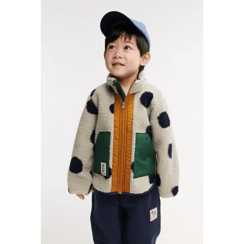 Liewood Noam Jacket Spot Dots Mist - Studio Play