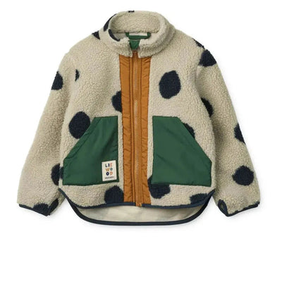 Liewood Noam Jacket Spot Dots Mist - Studio Play