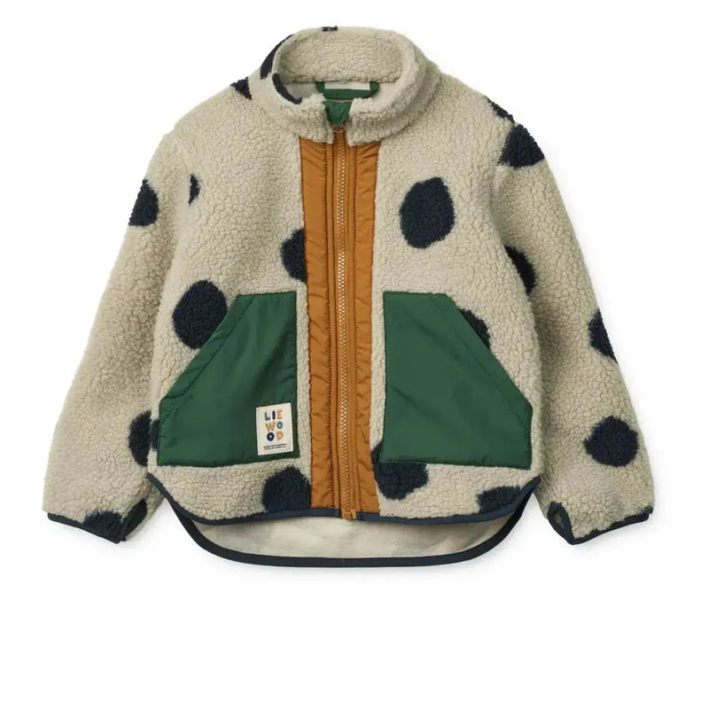 Liewood Noam Jacket Spot Dots Mist