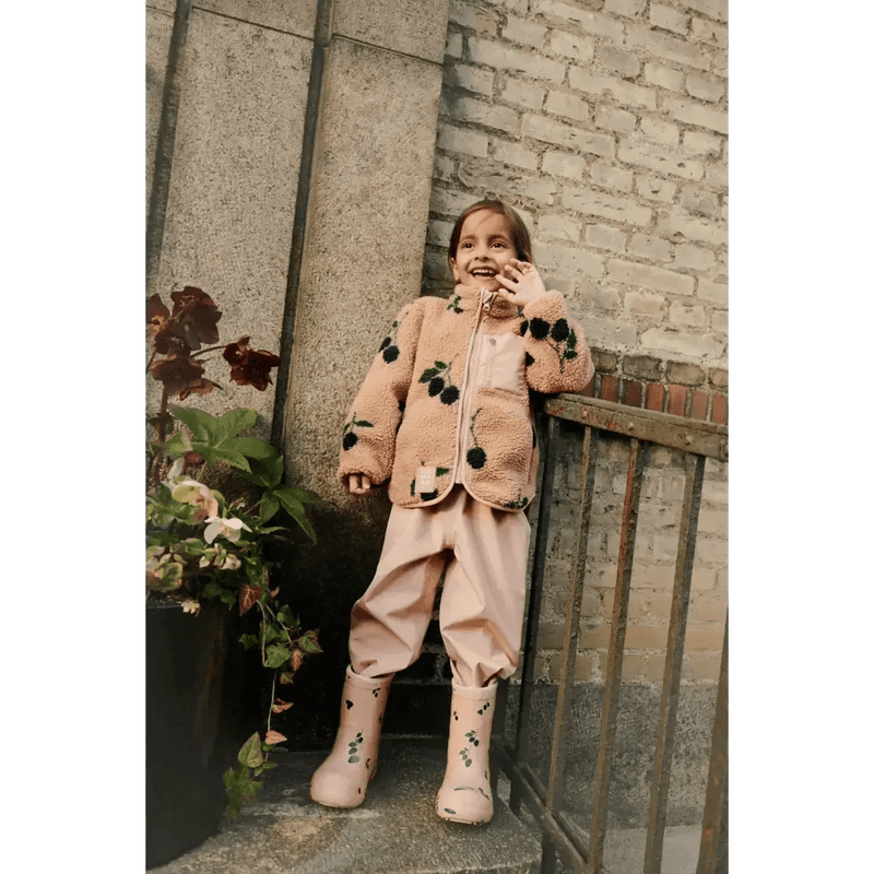 Liewood Nolan Pile Jacket Berry Pale Tuscany - Studio Play