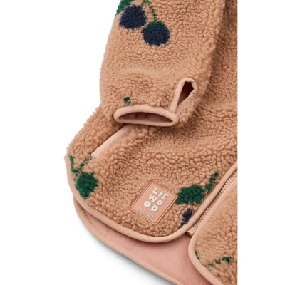 Liewood Nolan Pile Jacket Berry Pale Tuscany