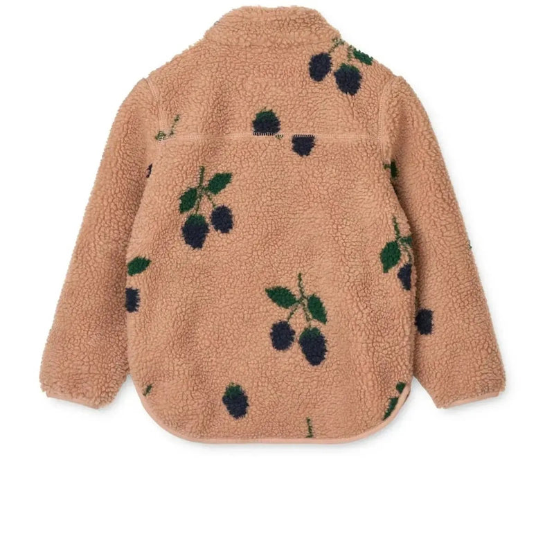 Liewood Nolan Pile Jacket Berry Pale Tuscany - Studio Play