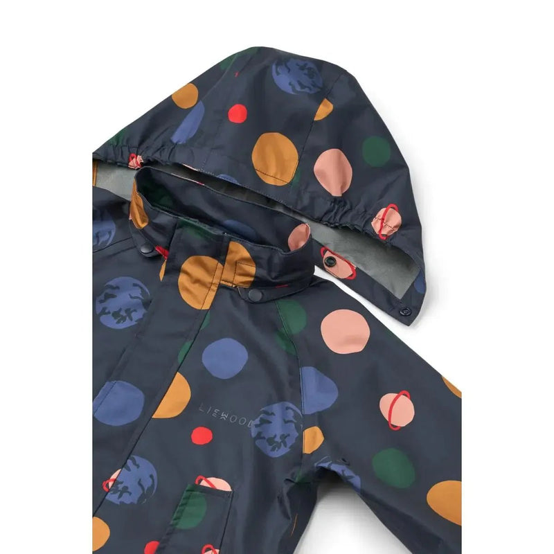 Liewood Pedia Rainwear Set Universe Classic navy - Studio Play