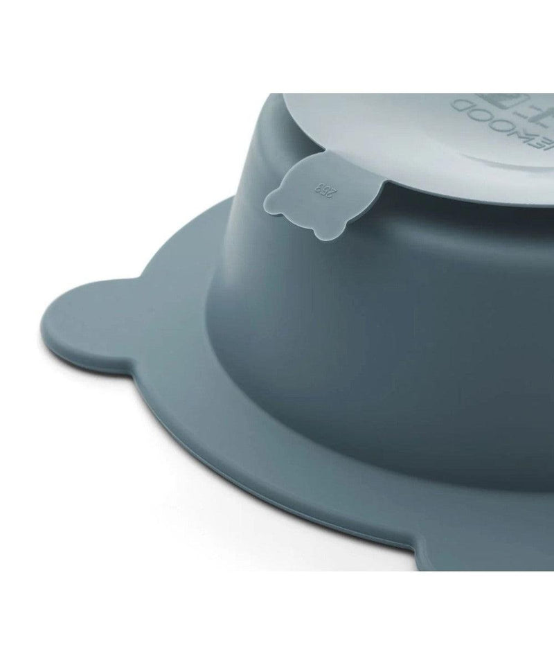 Liewood Peony Suction Bowl Whale Blue/Dove Blue Set of 2