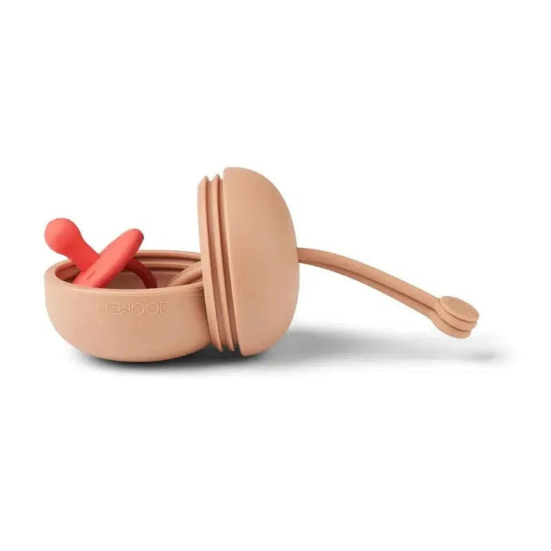 Liewood Philip Pacifier Box Tuscany Rose - Studio Play