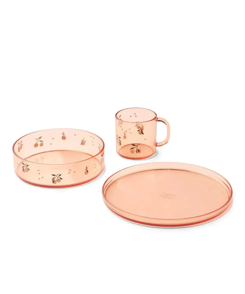 Liewood Siva Peach Tableware Set