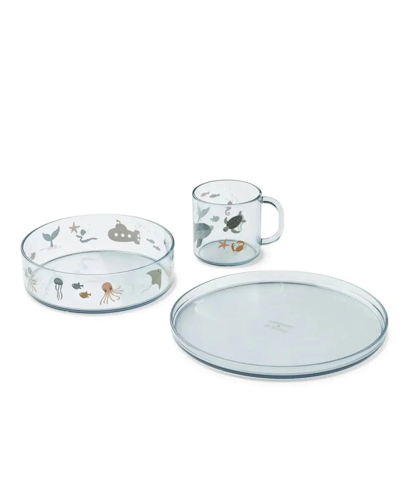 Liewood Siva Sea Tableware Set