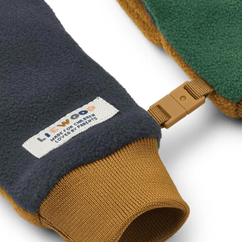 Liewood Solar Fleece Gloves Classic Navy