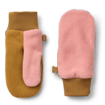 Liewood Solar Fleece Gloves Dusty Rose - Studio Play