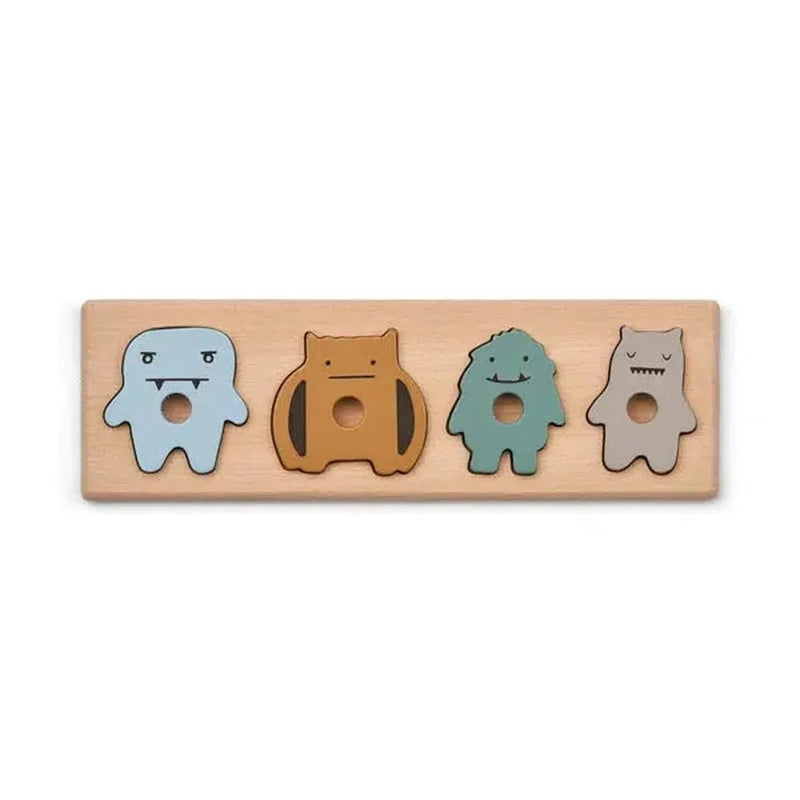 Liewood Suki Puzzel Blue Fog Multimix - Studio Play