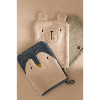 Liewood Sylvester 3 Washandjes Artic Sea - Studio Play