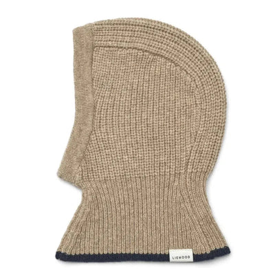 Liewood Theodor Balaclava Oat/Classic Navy - Studio Play