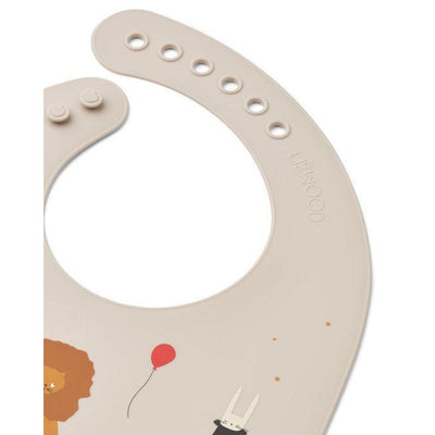 Liewood Tilda Printed Bib 2 - Pack Circus/Sandy - Studio Play