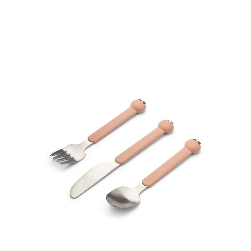 Liewood Tove Peach Cutlery Set - Studio Play