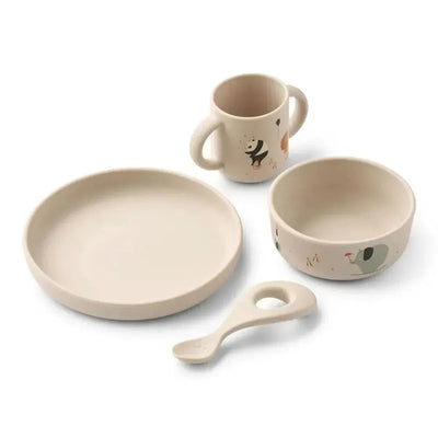 Liewood Vivi Tableware Set Circus/Sandy - Studio Play