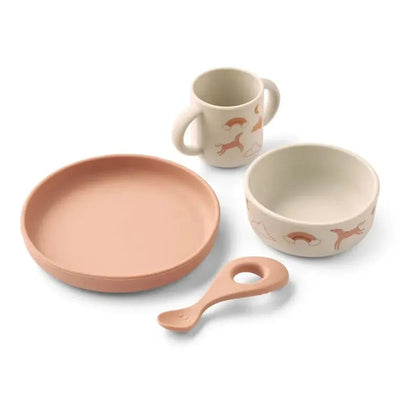 Liewood Vivi Tableware Set Dream/Ecru - Studio Play