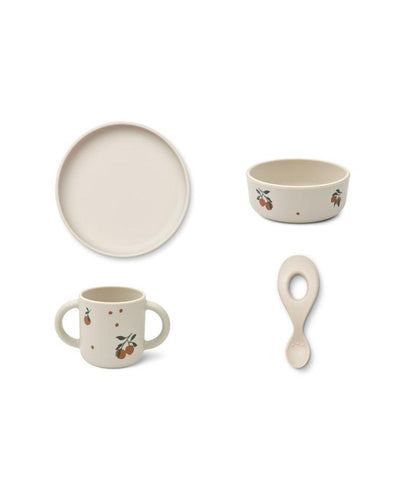 Liewood Vivi Tableware Set Peach/Sandy