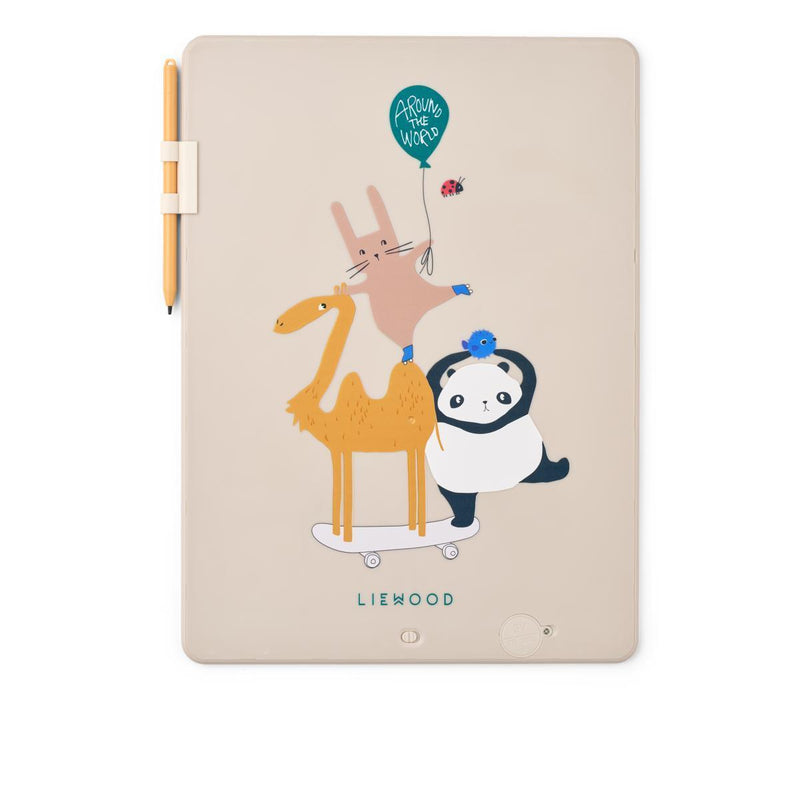 Liewood Zora Drawing Board Around The World/Sandy